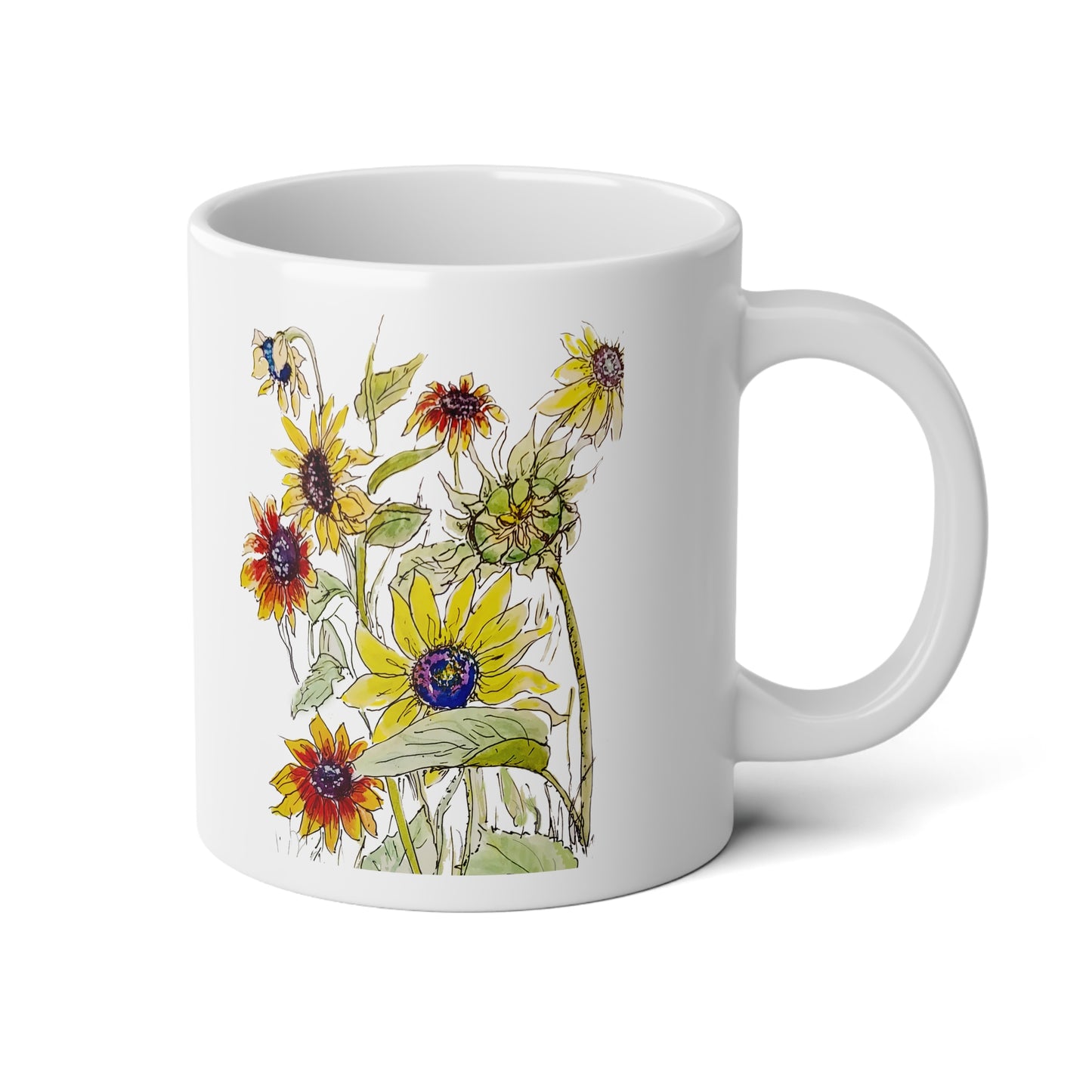 "Life's Joy Rising" Jumbo Mug, 20oz