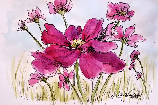 Happy in the Sunshine: Art Print