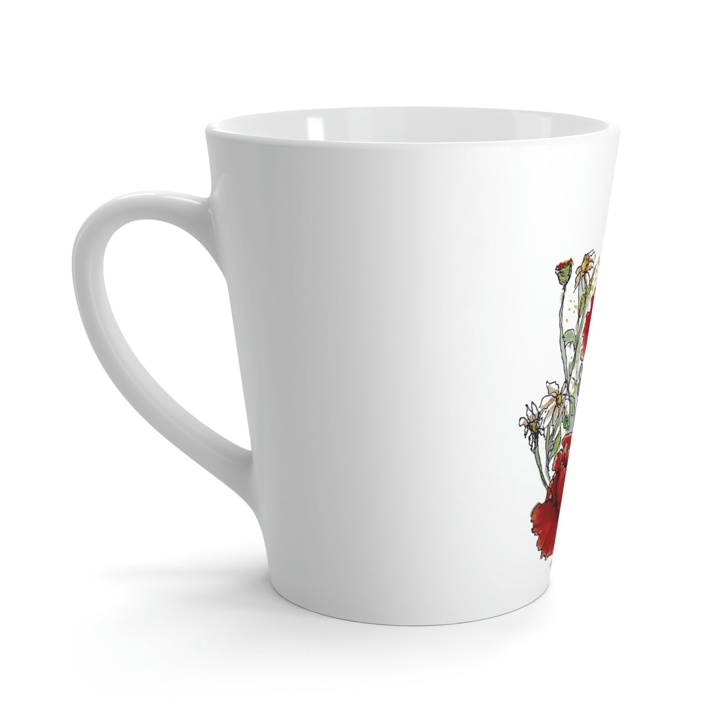 "Morning Reds" Latte Mug