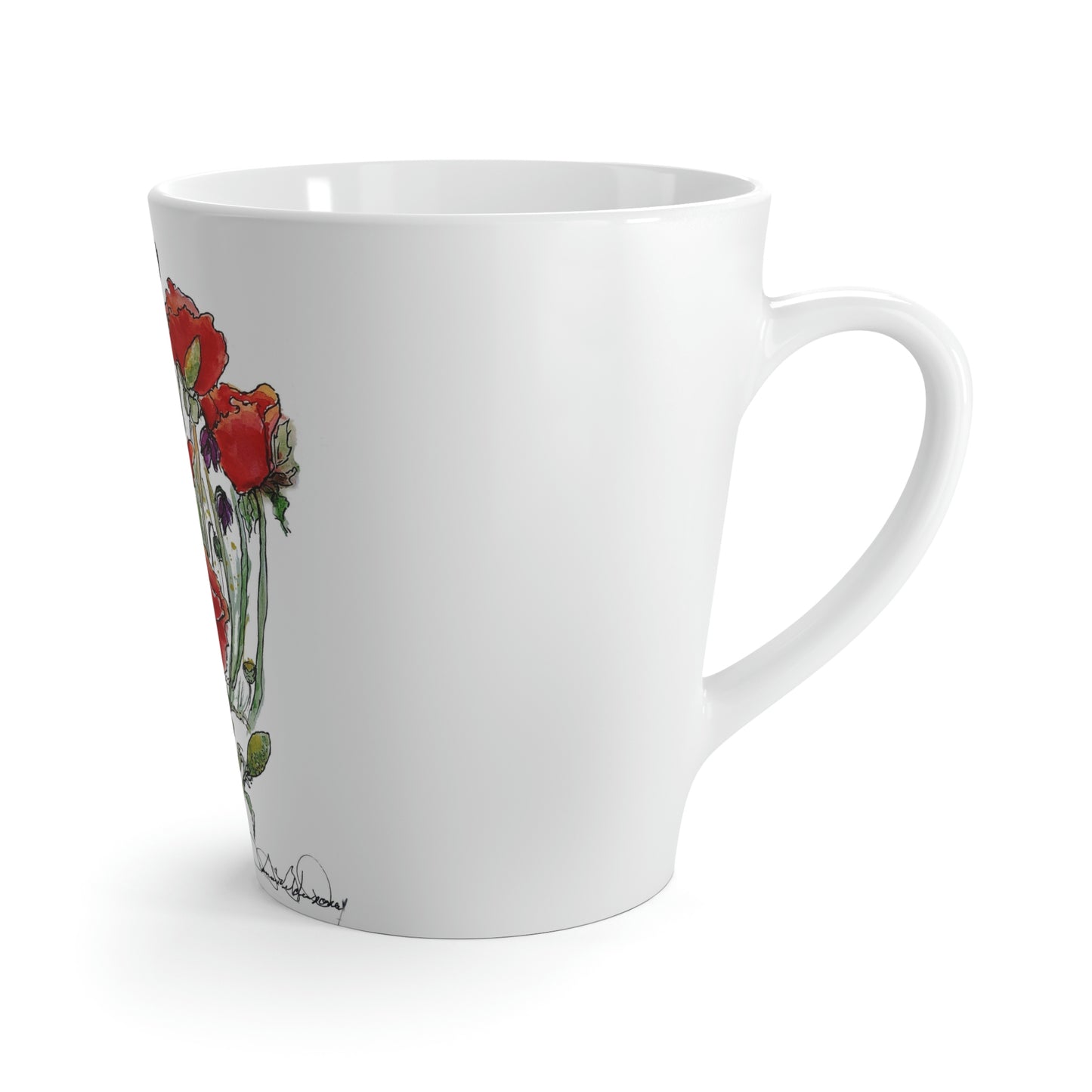 "Morning Reds" Latte Mug
