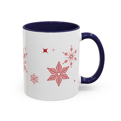"Delightful Christmas" Accent Coffee Mug (11, 15oz)
