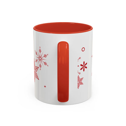 "Delightful Christmas" Accent Coffee Mug (11, 15oz)