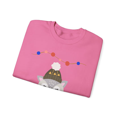 Lil’ Kitty Christmas — Embroidered Sweatshirt (Unisex)