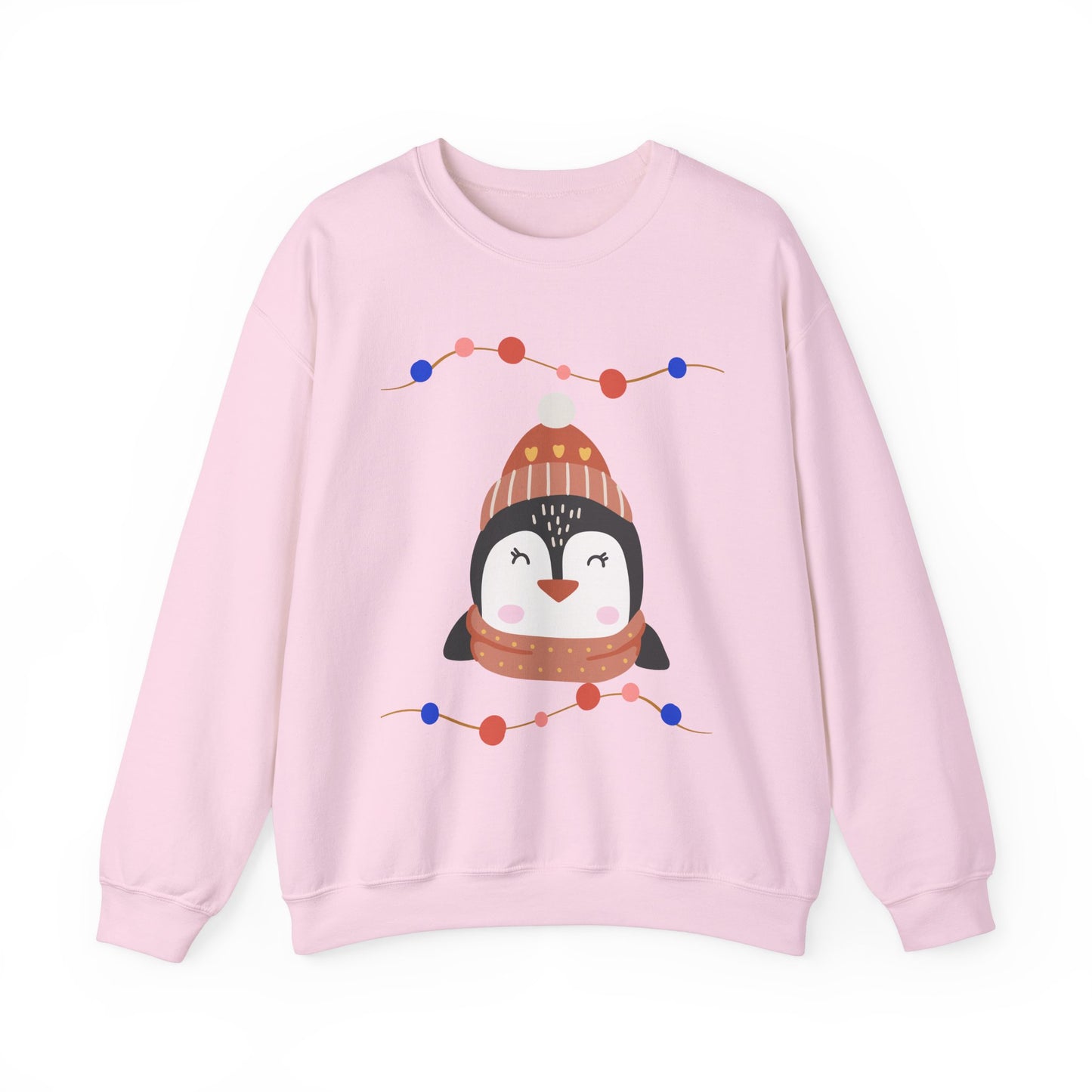 Lil’ Penguin Christmas — Embroidered Sweatshirt (Unisex)