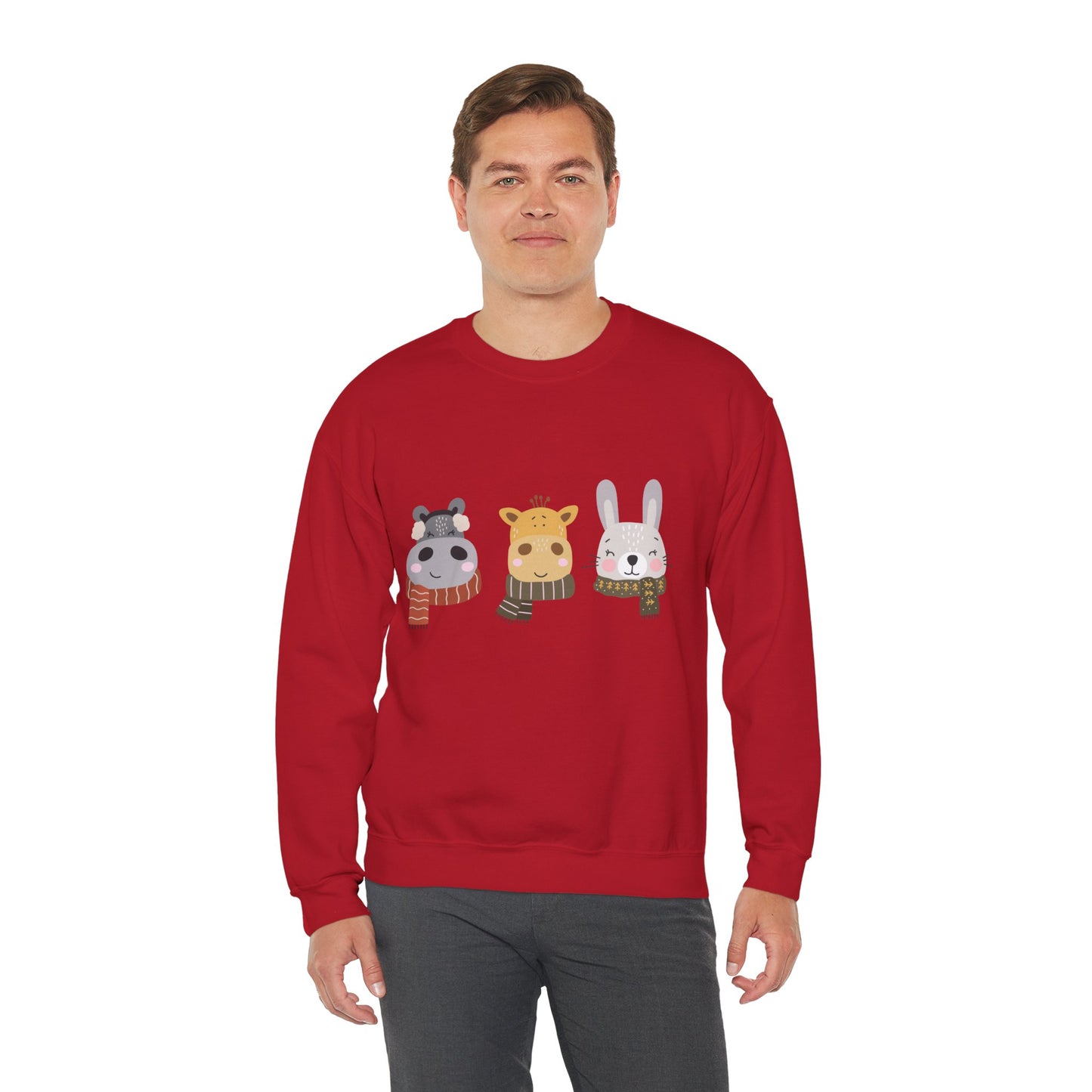 Lil’ Friends Christmas — Embroidered Sweatshirt (Unisex)