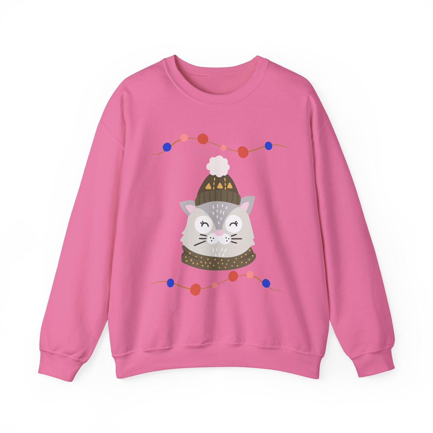 Lil’ Kitty Christmas — Embroidered Sweatshirt (Unisex)