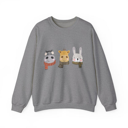 Lil’ Friends Christmas — Embroidered Sweatshirt (Unisex)