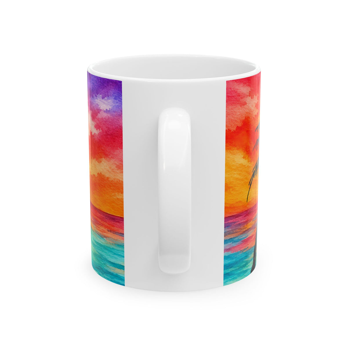 It's A New Day– Tropical Floral Coffee Cup (11oz & 15oz)