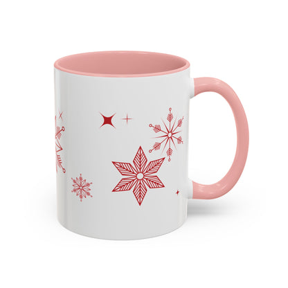 "Delightful Christmas" Accent Coffee Mug (11, 15oz)