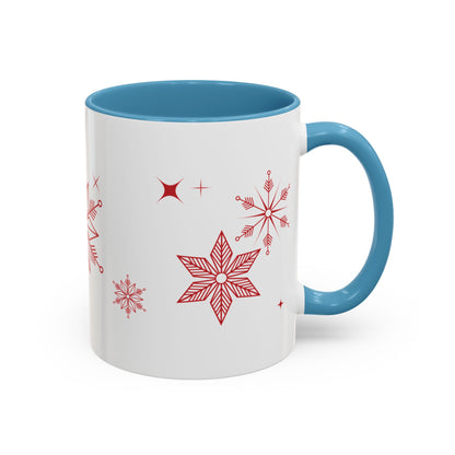 "Delightful Christmas" Accent Coffee Mug (11, 15oz)