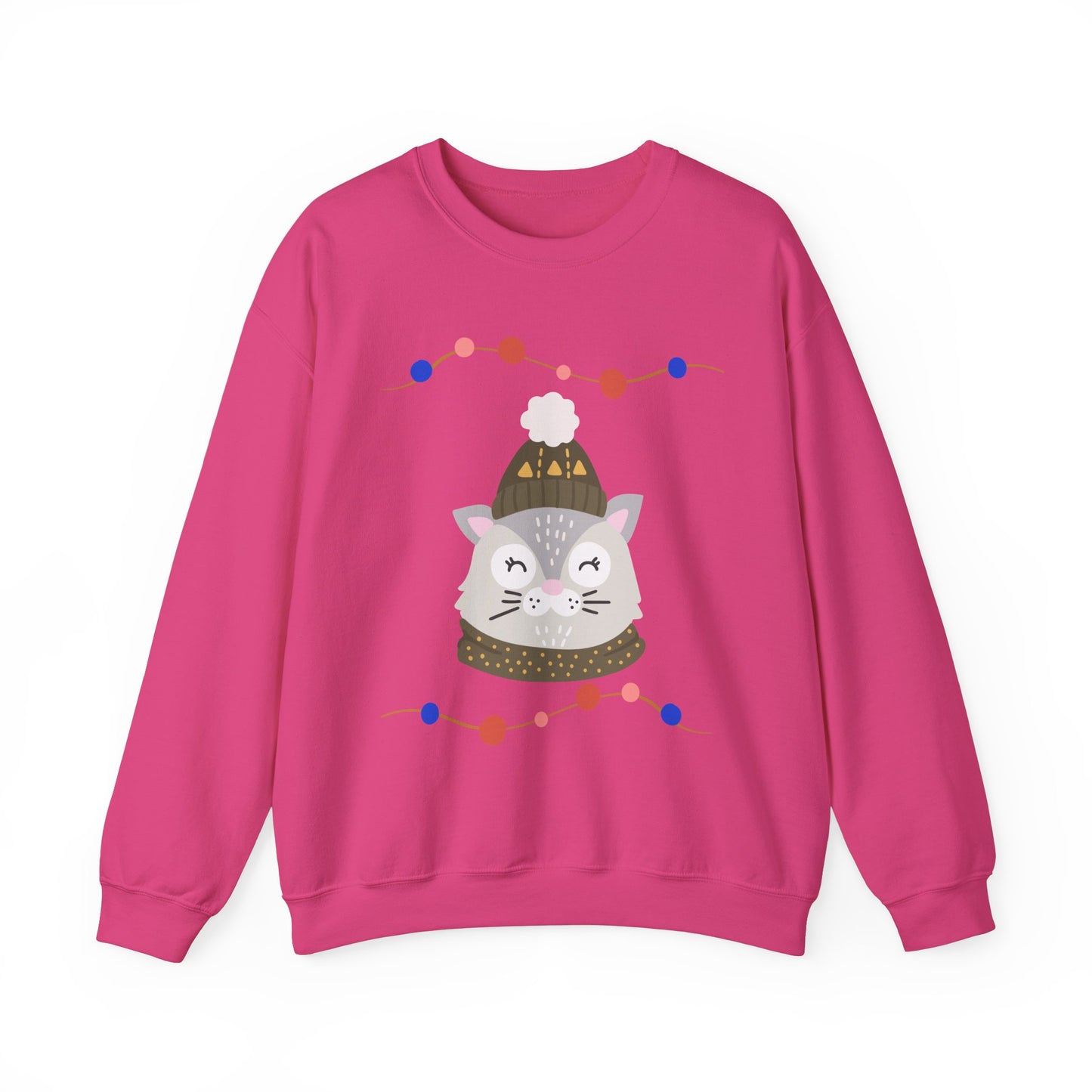 Lil’ Kitty Christmas — Embroidered Sweatshirt (Unisex)