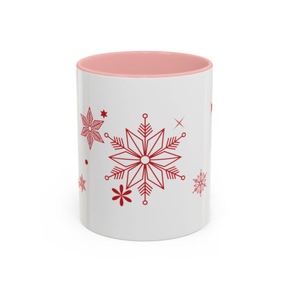 "Delightful Christmas" Accent Coffee Mug (11, 15oz)