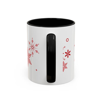 "Delightful Christmas" Accent Coffee Mug (11, 15oz)