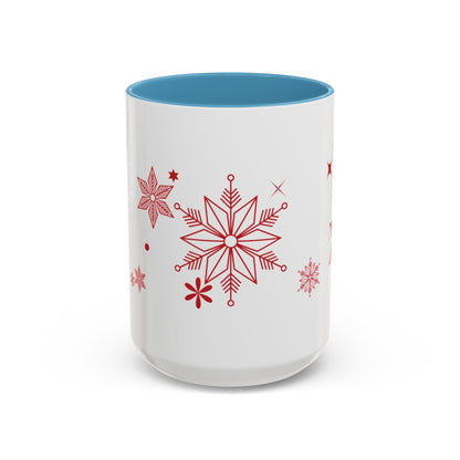 "Delightful Christmas" Accent Coffee Mug (11, 15oz)