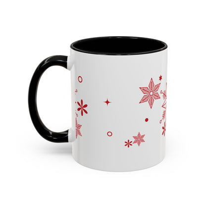 "Delightful Christmas" Accent Coffee Mug (11, 15oz)