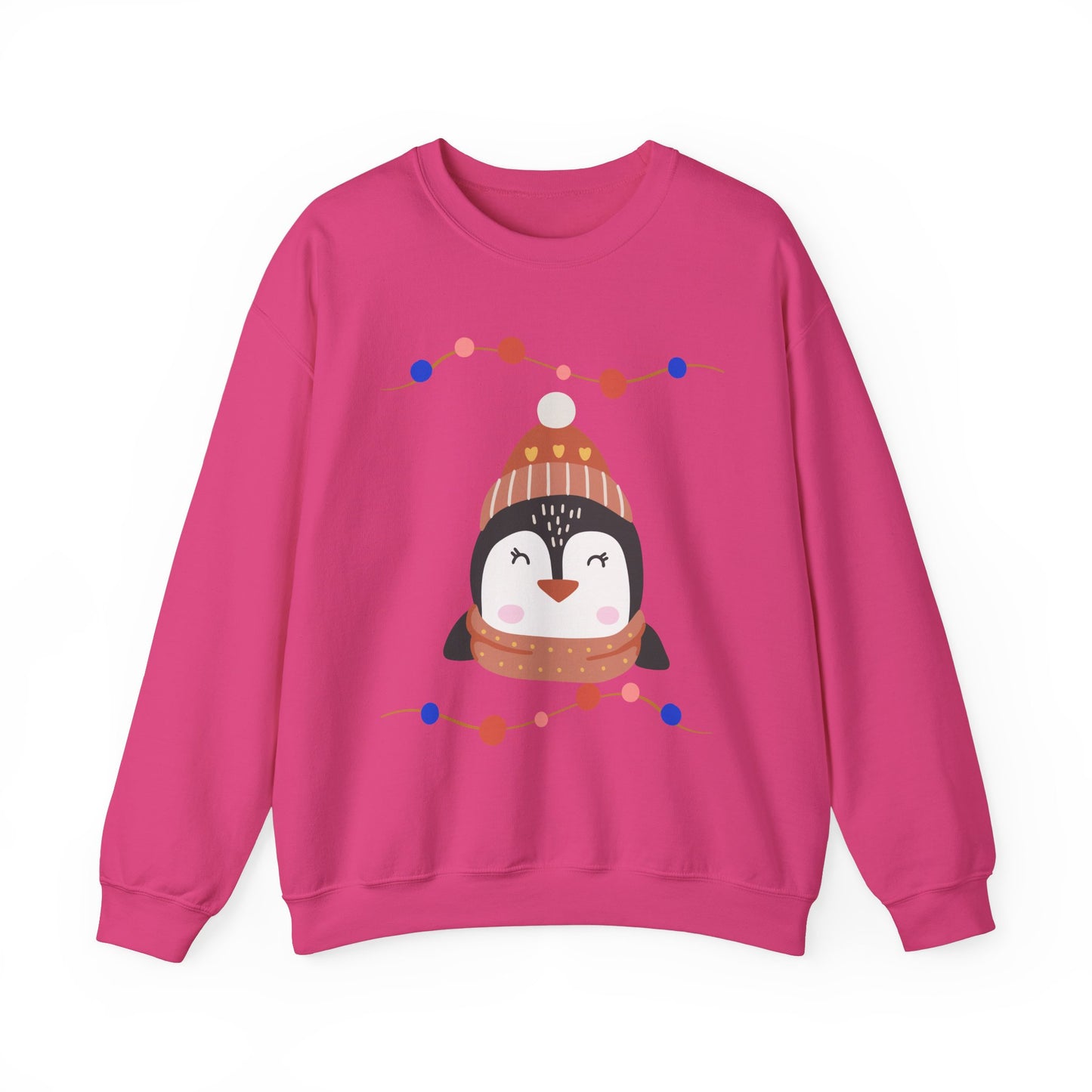 Lil’ Penguin Christmas — Embroidered Sweatshirt (Unisex)