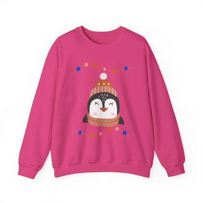 Lil’ Penguin Christmas — Embroidered Sweatshirt (Unisex)