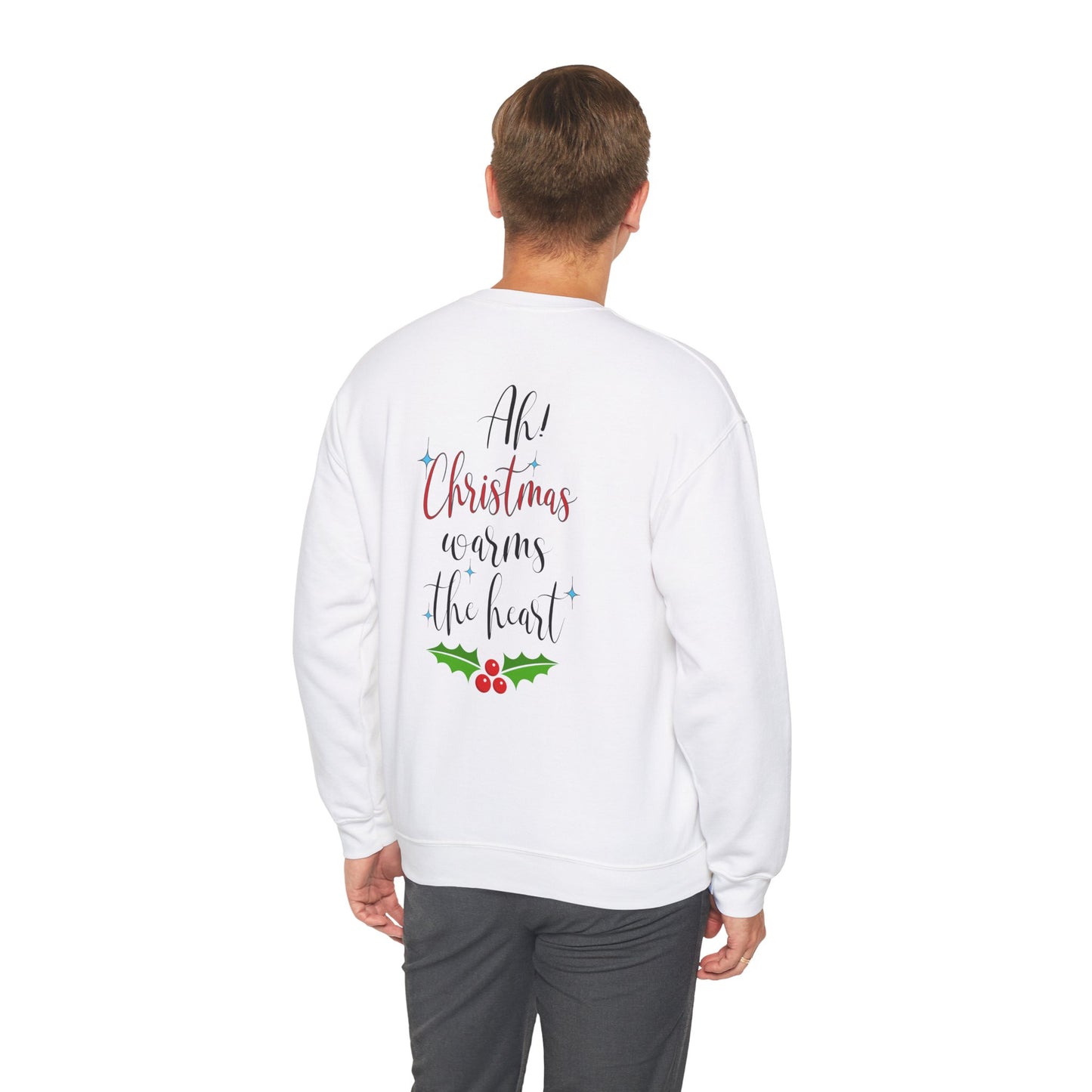 Lil’ Penguin Christmas — Embroidered Sweatshirt (Unisex)
