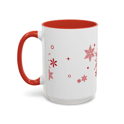 "Delightful Christmas" Accent Coffee Mug (11, 15oz)