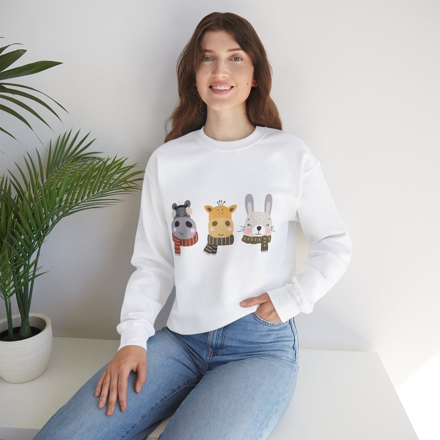 Lil’ Friends Christmas — Embroidered Sweatshirt (Unisex)