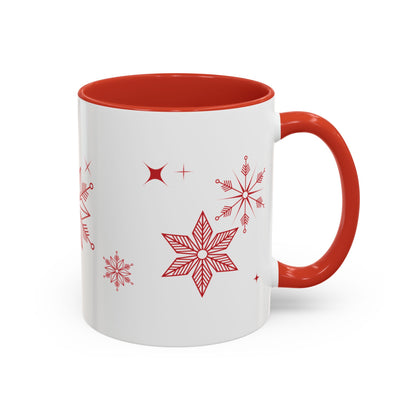 "Delightful Christmas" Accent Coffee Mug (11, 15oz)