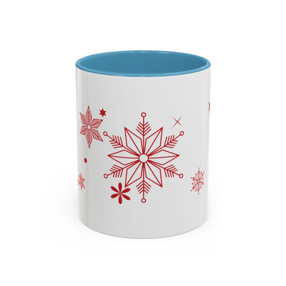 "Delightful Christmas" Accent Coffee Mug (11, 15oz)