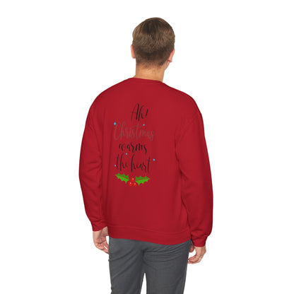 Lil’ Penguin Christmas — Embroidered Sweatshirt (Unisex)
