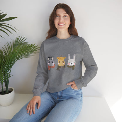 Lil’ Friends Christmas — Embroidered Sweatshirt (Unisex)