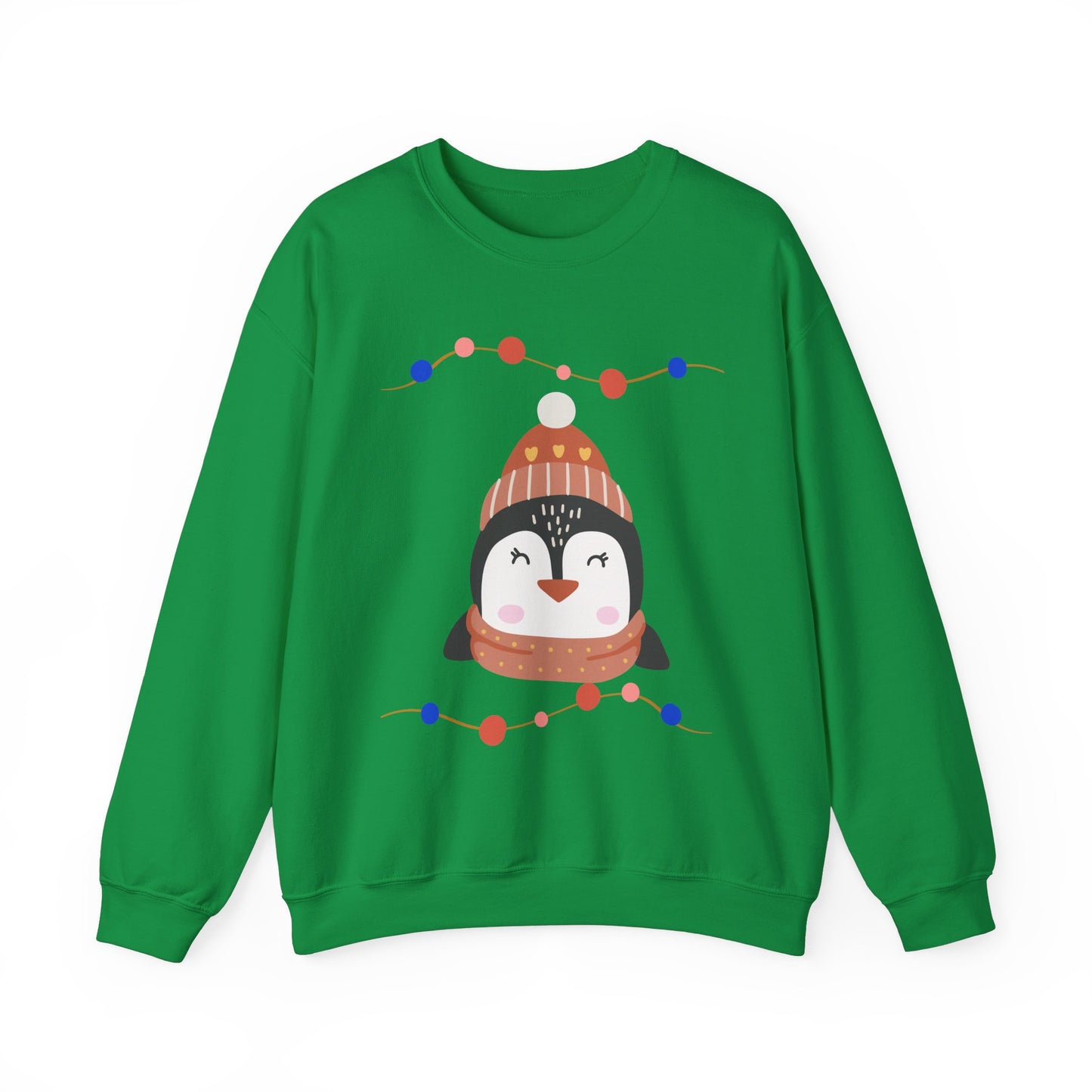 Lil’ Penguin Christmas — Embroidered Sweatshirt (Unisex)