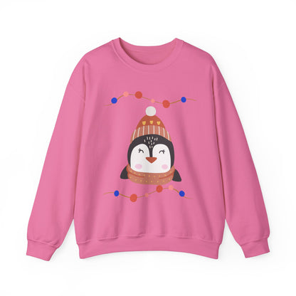 Lil’ Penguin Christmas — Embroidered Sweatshirt (Unisex)