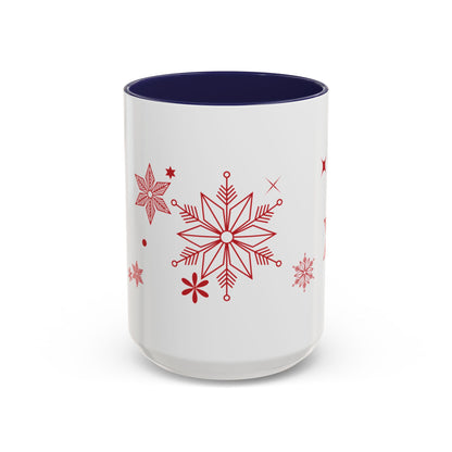 "Delightful Christmas" Accent Coffee Mug (11, 15oz)