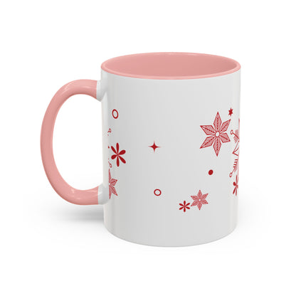 "Delightful Christmas" Accent Coffee Mug (11, 15oz)