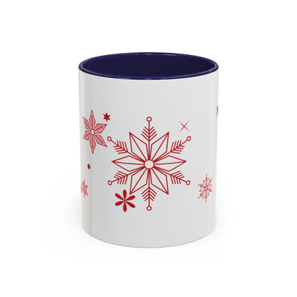 "Delightful Christmas" Accent Coffee Mug (11, 15oz)