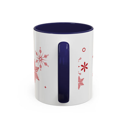 "Delightful Christmas" Accent Coffee Mug (11, 15oz)