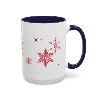 "Delightful Christmas" Accent Coffee Mug (11, 15oz)