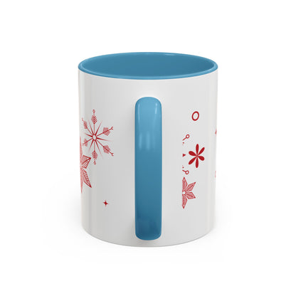"Delightful Christmas" Accent Coffee Mug (11, 15oz)