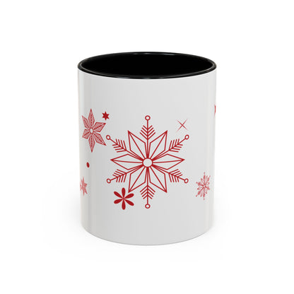 "Delightful Christmas" Accent Coffee Mug (11, 15oz)