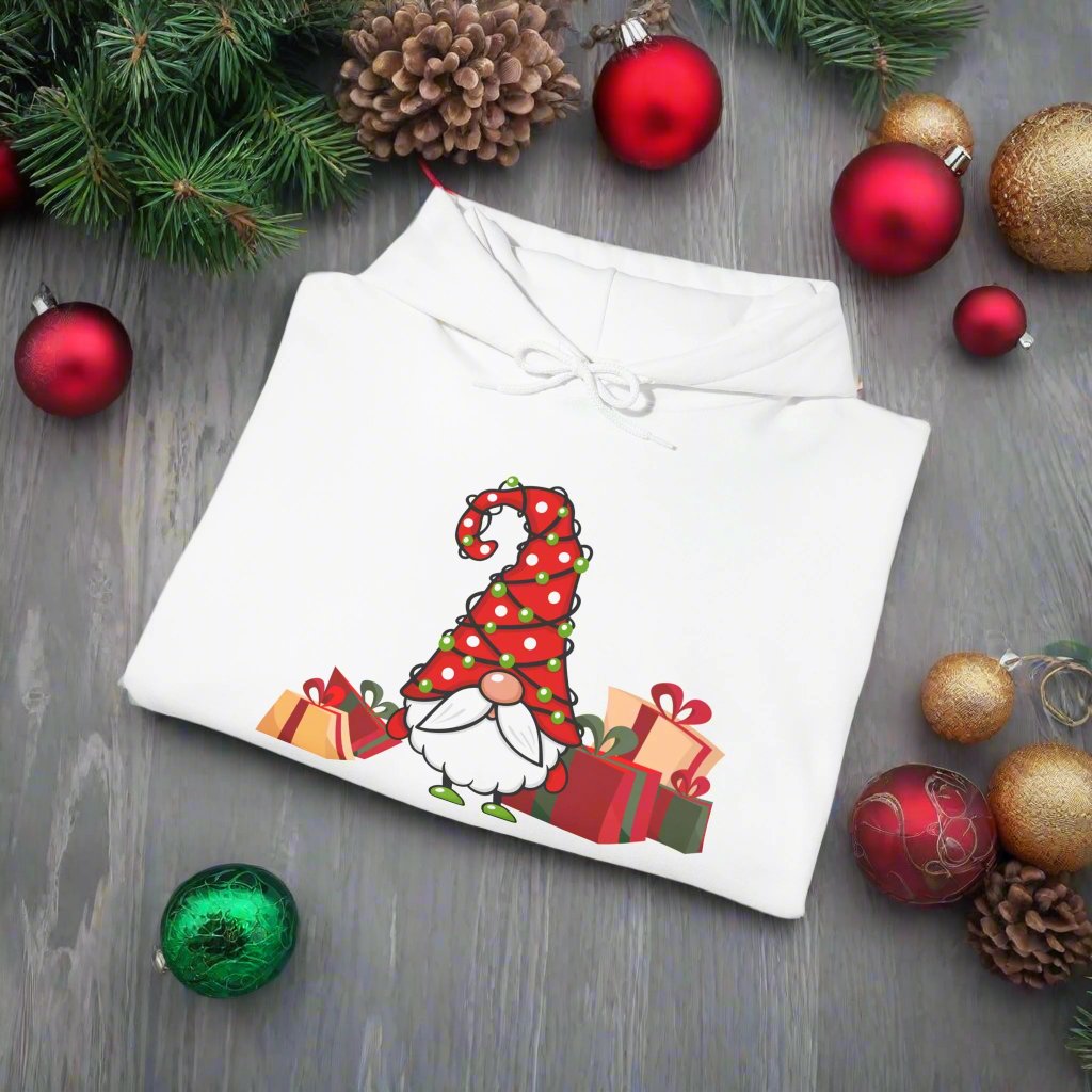 Merry Christmas Gnome Gang "Brightlzel Brewzer"  Hooded Sweat Shirt