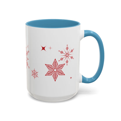 "Delightful Christmas" Accent Coffee Mug (11, 15oz)