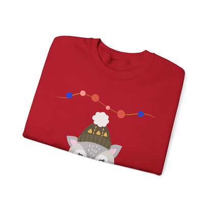 Lil’ Kitty Christmas — Embroidered Sweatshirt (Unisex)