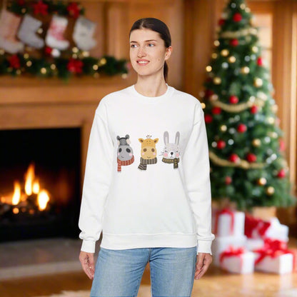 Lil’ Friends Christmas — Embroidered Sweatshirt (Unisex)