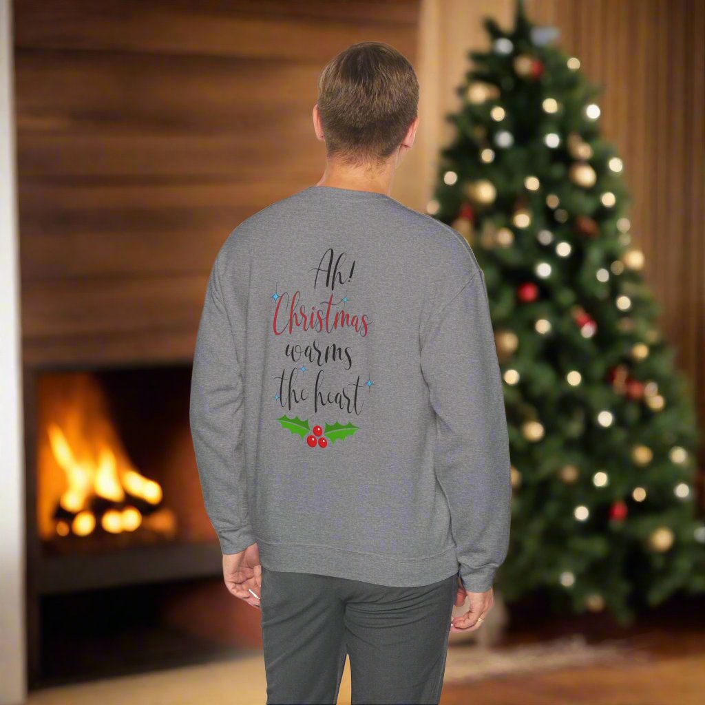 Lil’ Penguin Christmas — Embroidered Sweatshirt (Unisex)