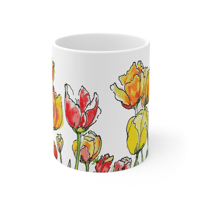 "Dance of Color" Ceramic Mug 11oz