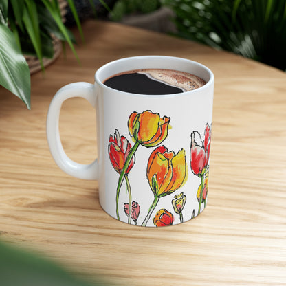 "Dance of Color" Ceramic Mug 11oz