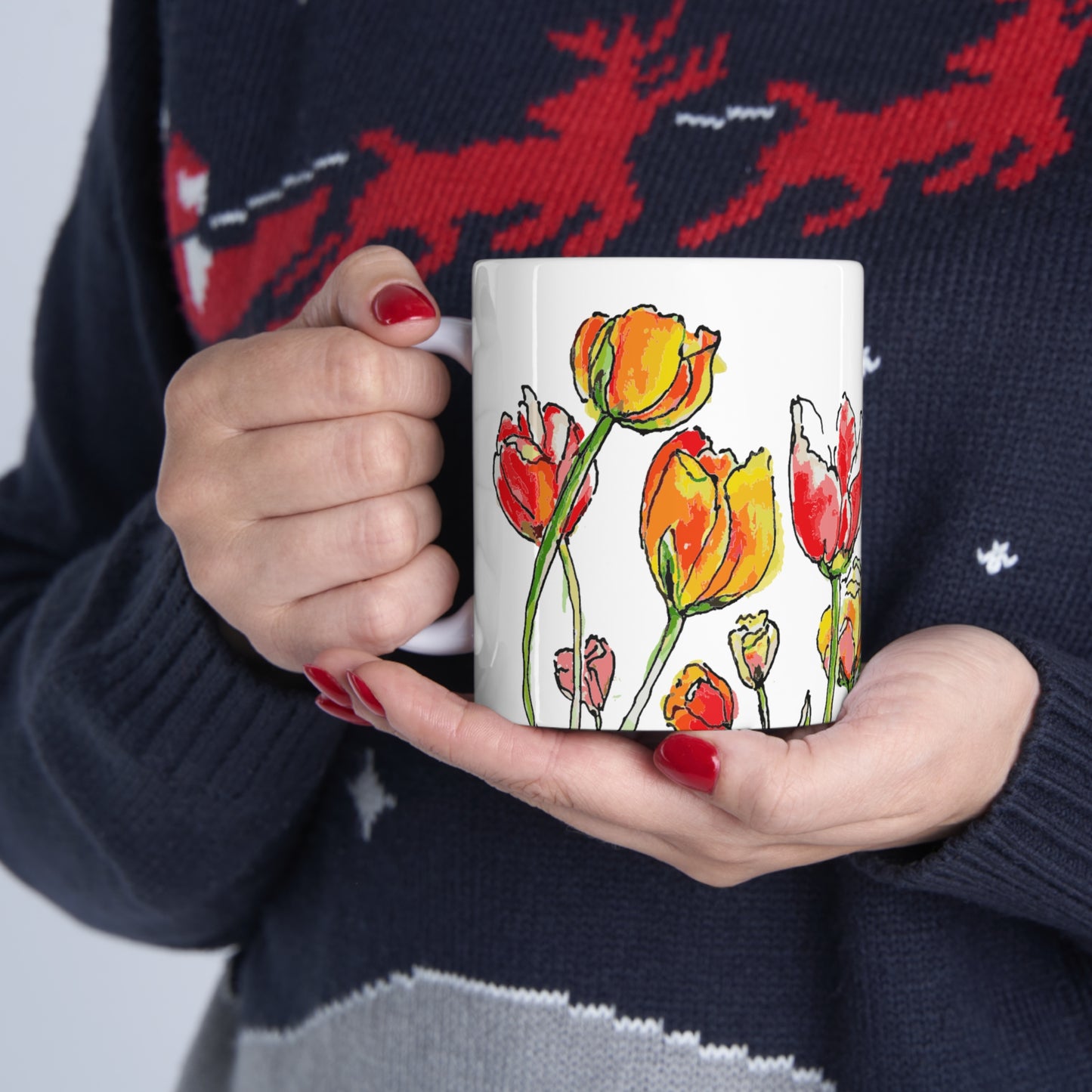 "Dance of Color" Ceramic Mug 11oz