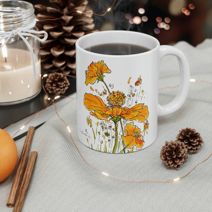 "Drinking in the Joy" Ceramic Mug