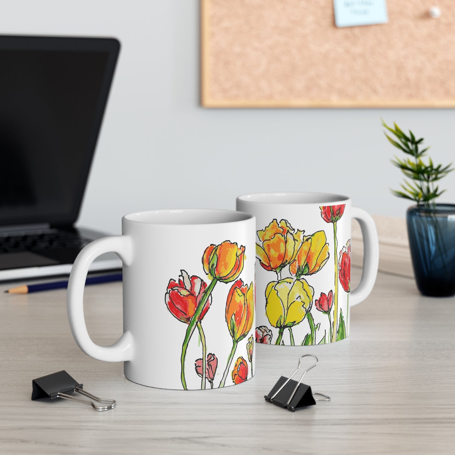 "Dance of Color" Ceramic Mug 11oz