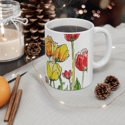 "Dance of Color" Ceramic Mug 11oz