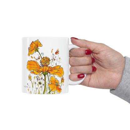 "Drinking in the Joy" Ceramic Mug