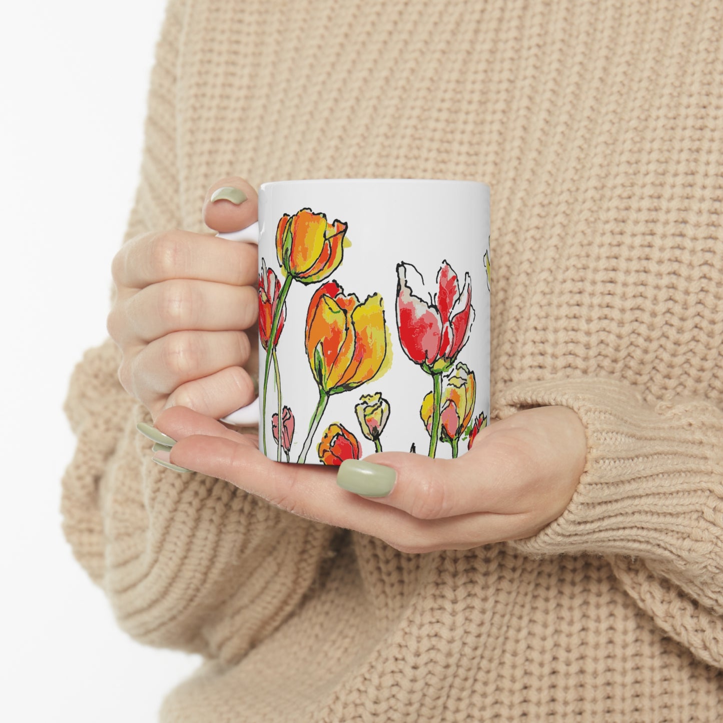 "Dance of Color" Ceramic Mug 11oz